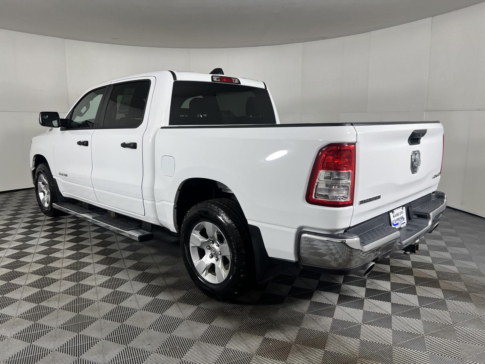 Used 2024 Bright White Clearcoat Ram Big Horn image 6