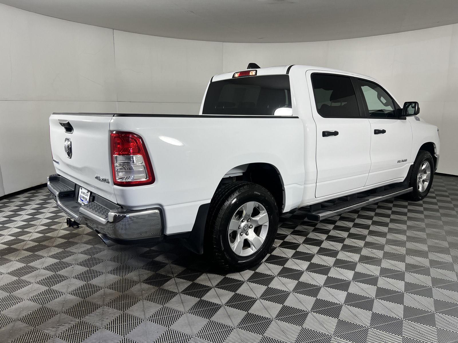 Used 2024 Bright White Clearcoat Ram Big Horn image 7