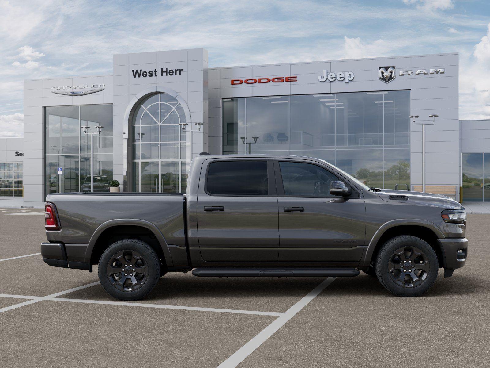 New 2026 Granite Crystal Metallic Clear-Coat Exterior Paint RAM Big Horn image 21