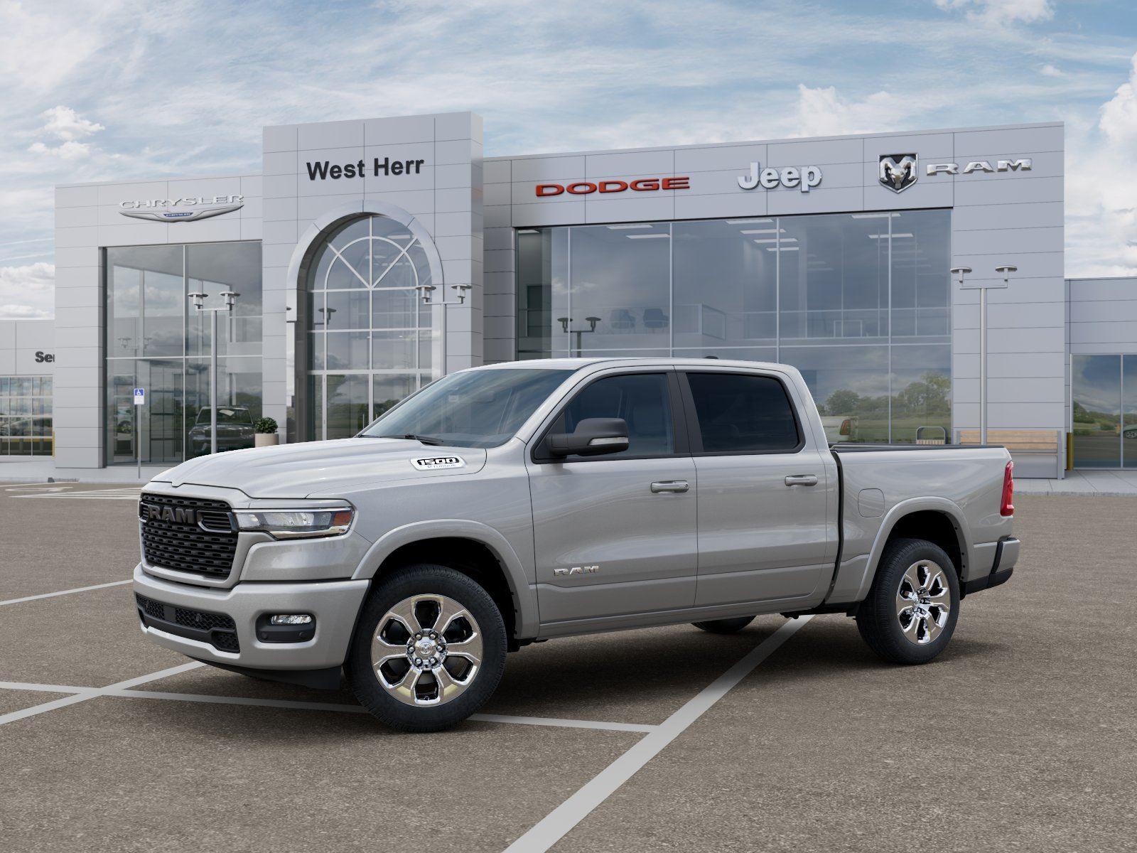New 2026 Silver Zynith Exterior Paint RAM Big Horn/Lone Star image 2