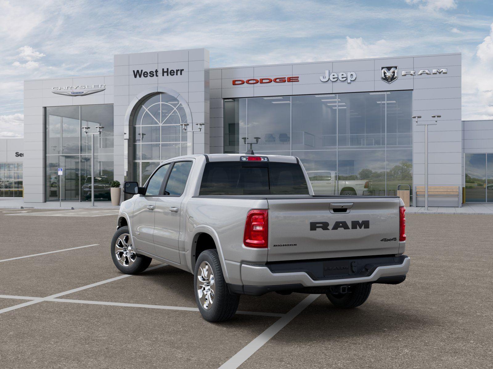 New 2026 Silver Zynith Exterior Paint RAM Big Horn/Lone Star image 3