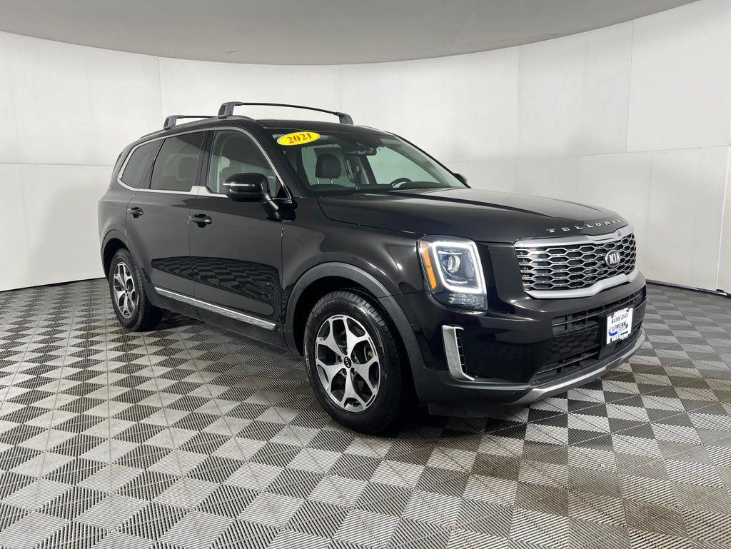 Used 2021 Copper Kia EX image 12