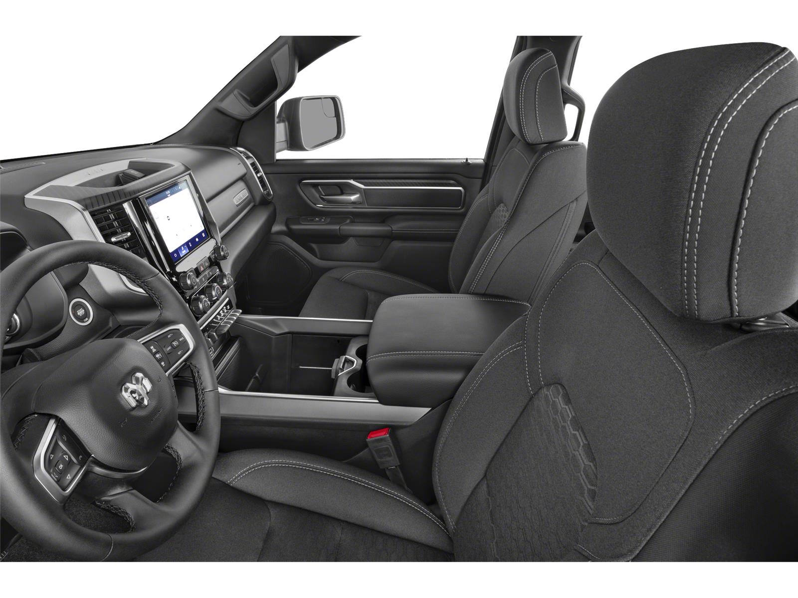 New 2026 Diamond Black Crystal Pearl-Coat Exterior Paint RAM Big Horn/Lone Star image 4