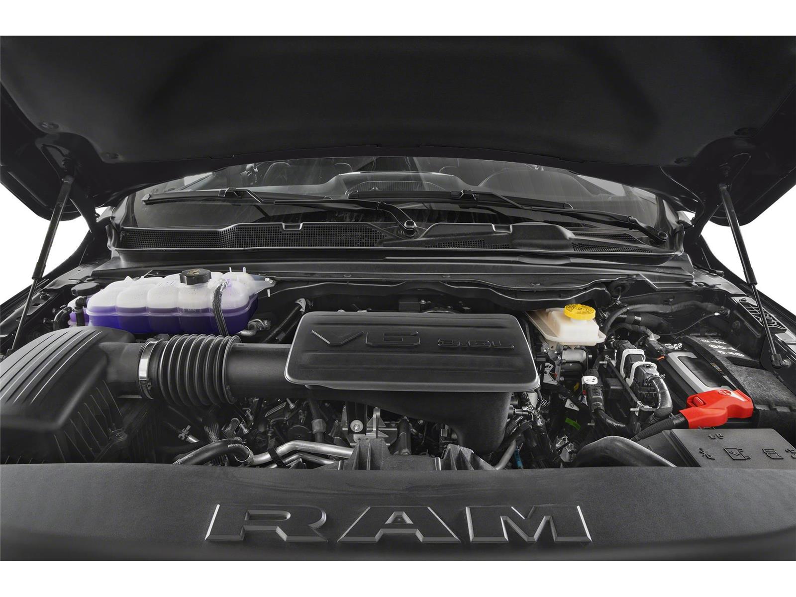 New 2026 Diamond Black Crystal Pearl-Coat Exterior Paint RAM Big Horn/Lone Star image 7