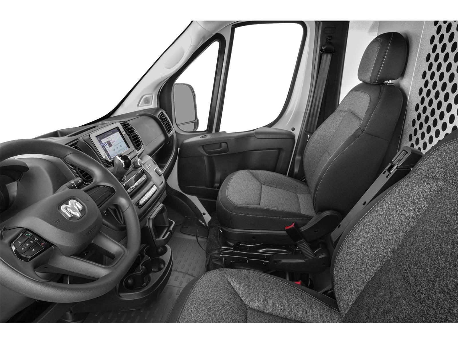 New 2024 Bright White Clearcoat Ram High Roof image 4