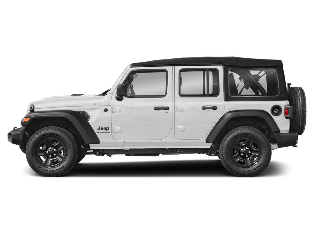 New 2026 Bright White Clear-Coat Exterior Paint Jeep Sport S image 12