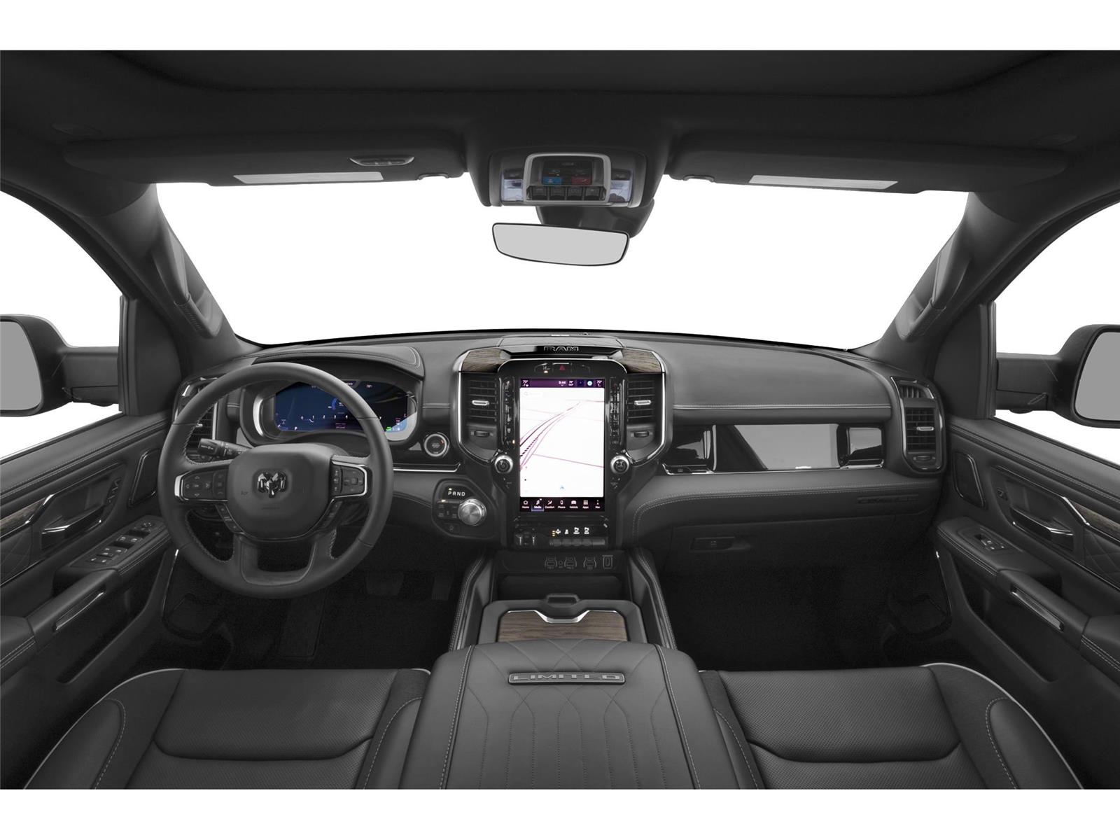 New 2026 Diamond Black Crystal Pearl-Coat Exterior Paint RAM Limited image 3