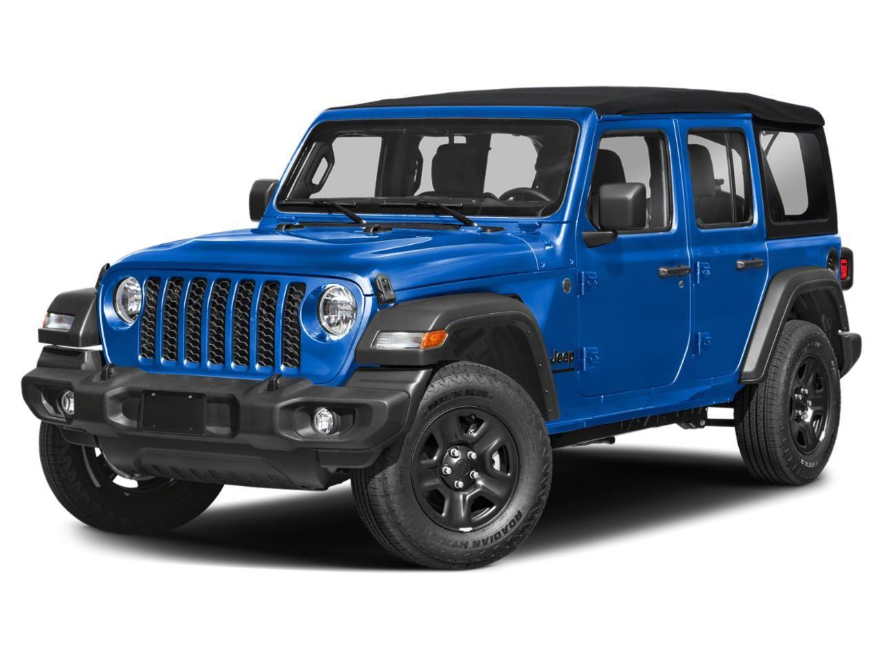 Hydro Blue Pearlcoat 2026 Jeep Wrangler SUV / Crossover Four-Wheel Drive 8-Speed Automatic