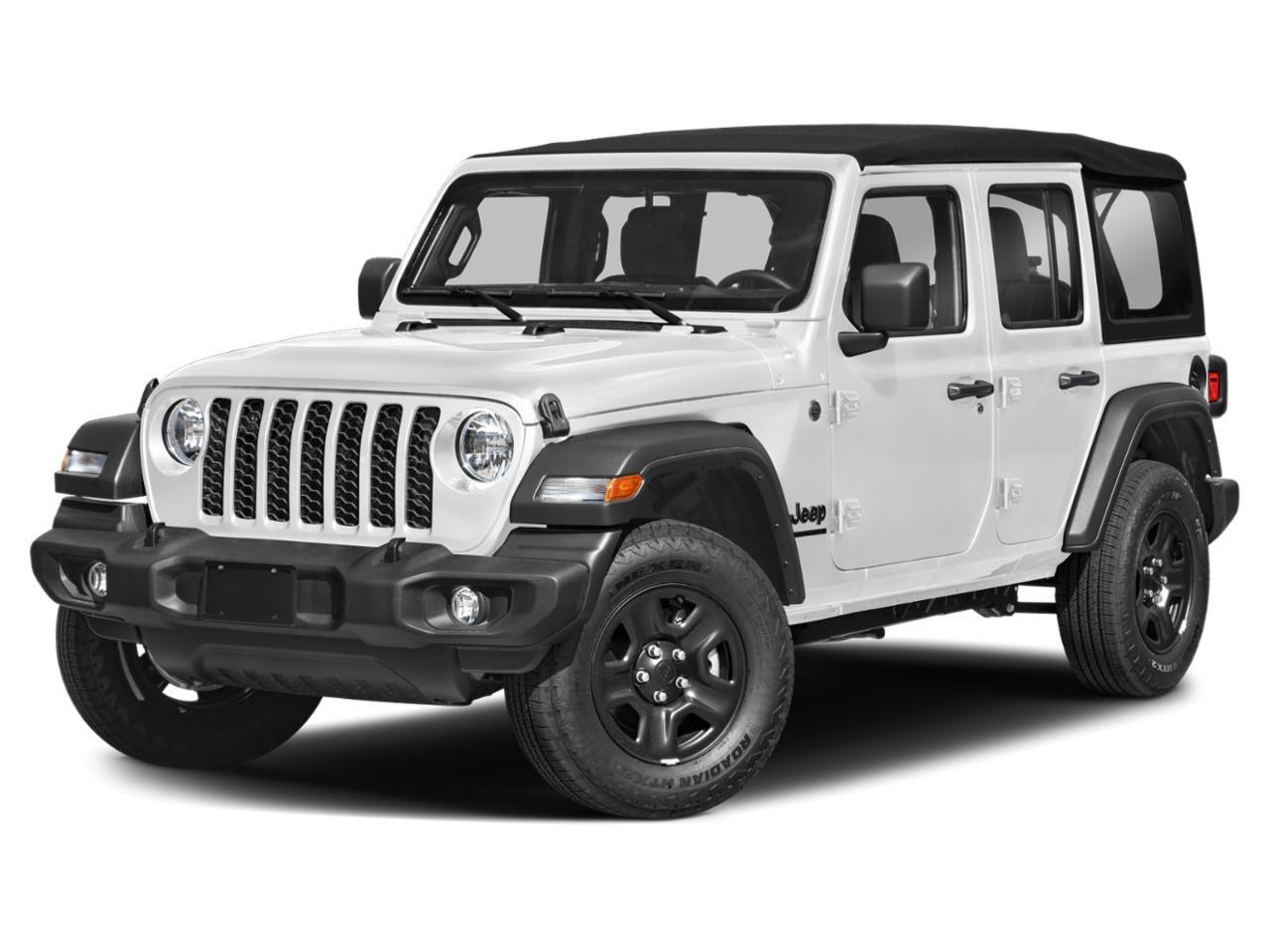 Bright White Clearcoat 2027 Jeep Wrangler SUV / Crossover Four-Wheel Drive 8-Speed Automatic