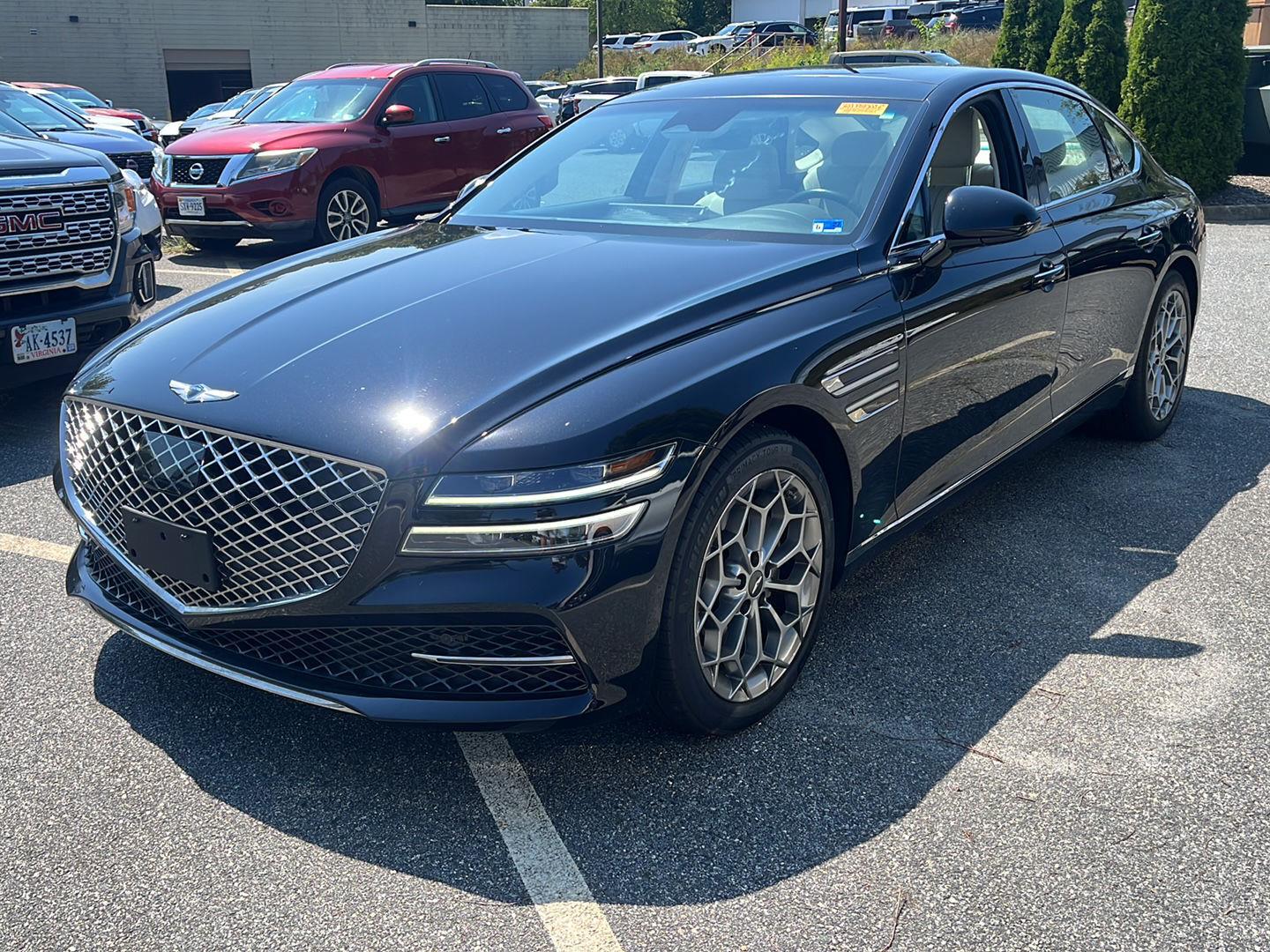 Vik Black 2024 Genesis G80 Sedan All-Wheel Drive Automatic