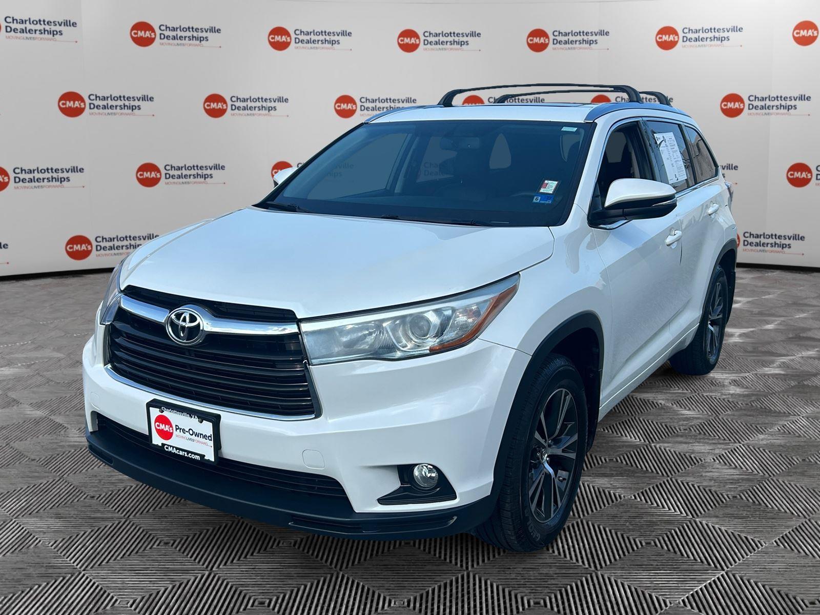 White (Blizzard Pearl) 2016 Toyota Highlander SUV / Crossover All-Wheel Drive 6-Speed Automatic