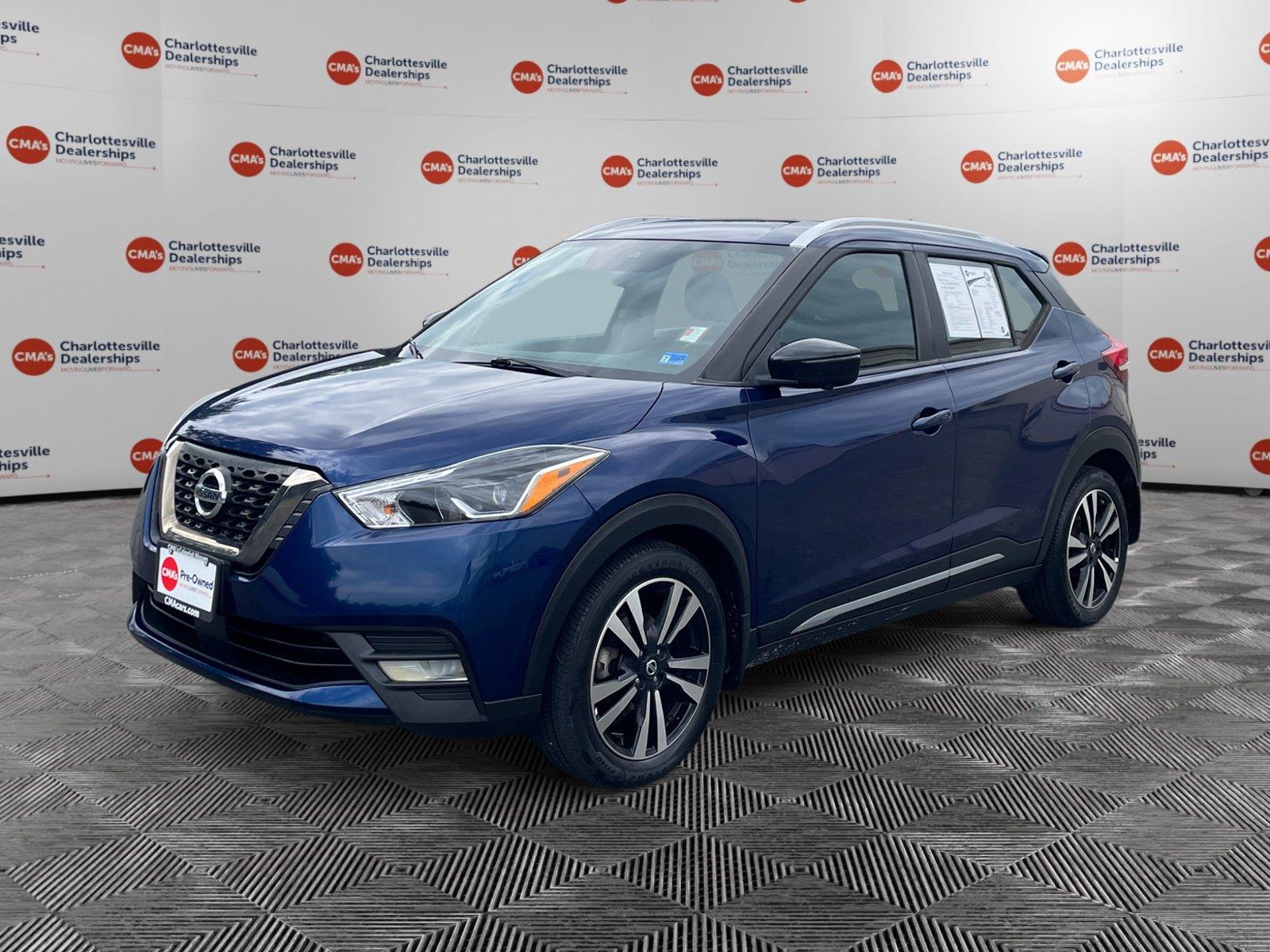 Deep Blue Pearl Metallic 2020 Nissan Kicks SUV / Crossover Front-Wheel Drive Continuously Variable Transmission