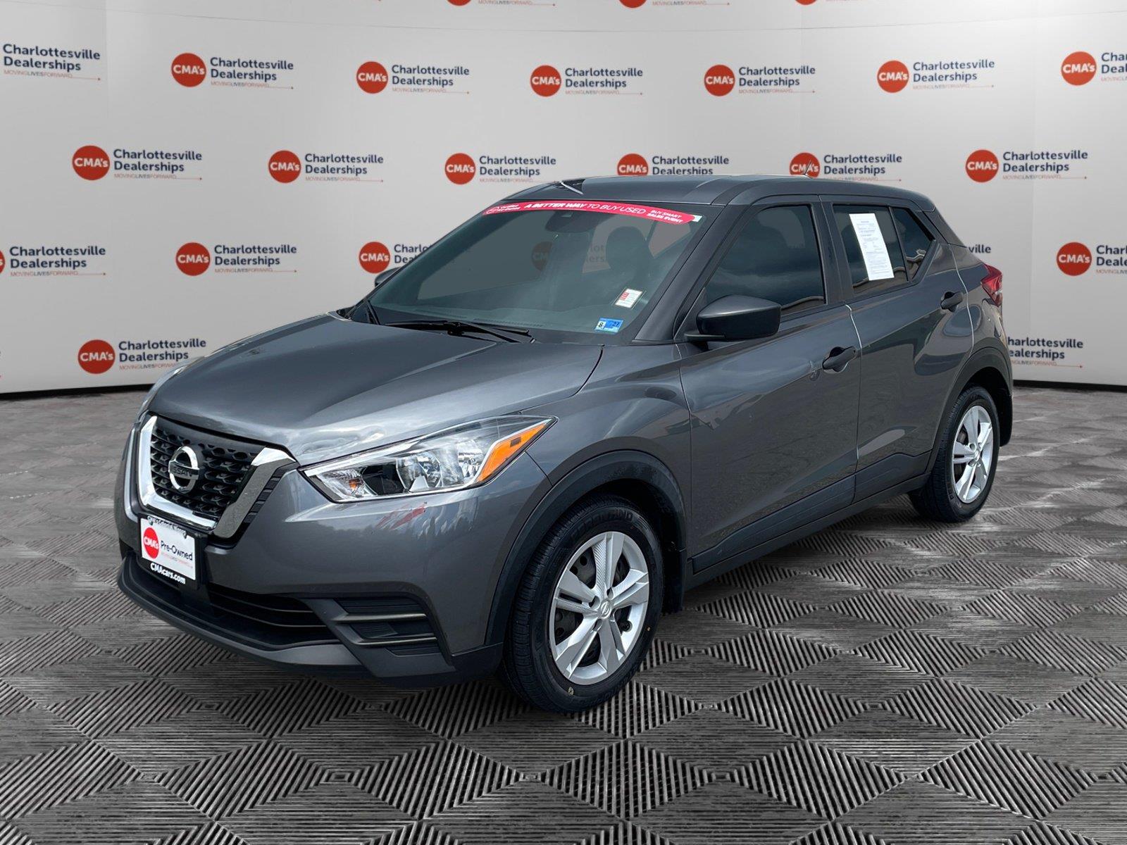 Gray (Gun Metallic) 2020 Nissan Kicks SUV / Crossover Front-Wheel Drive Continuously Variable Transmission