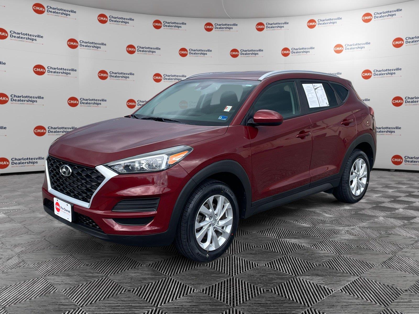 Gemstone Red 2020 Hyundai Tucson SUV / Crossover All-Wheel Drive Automatic