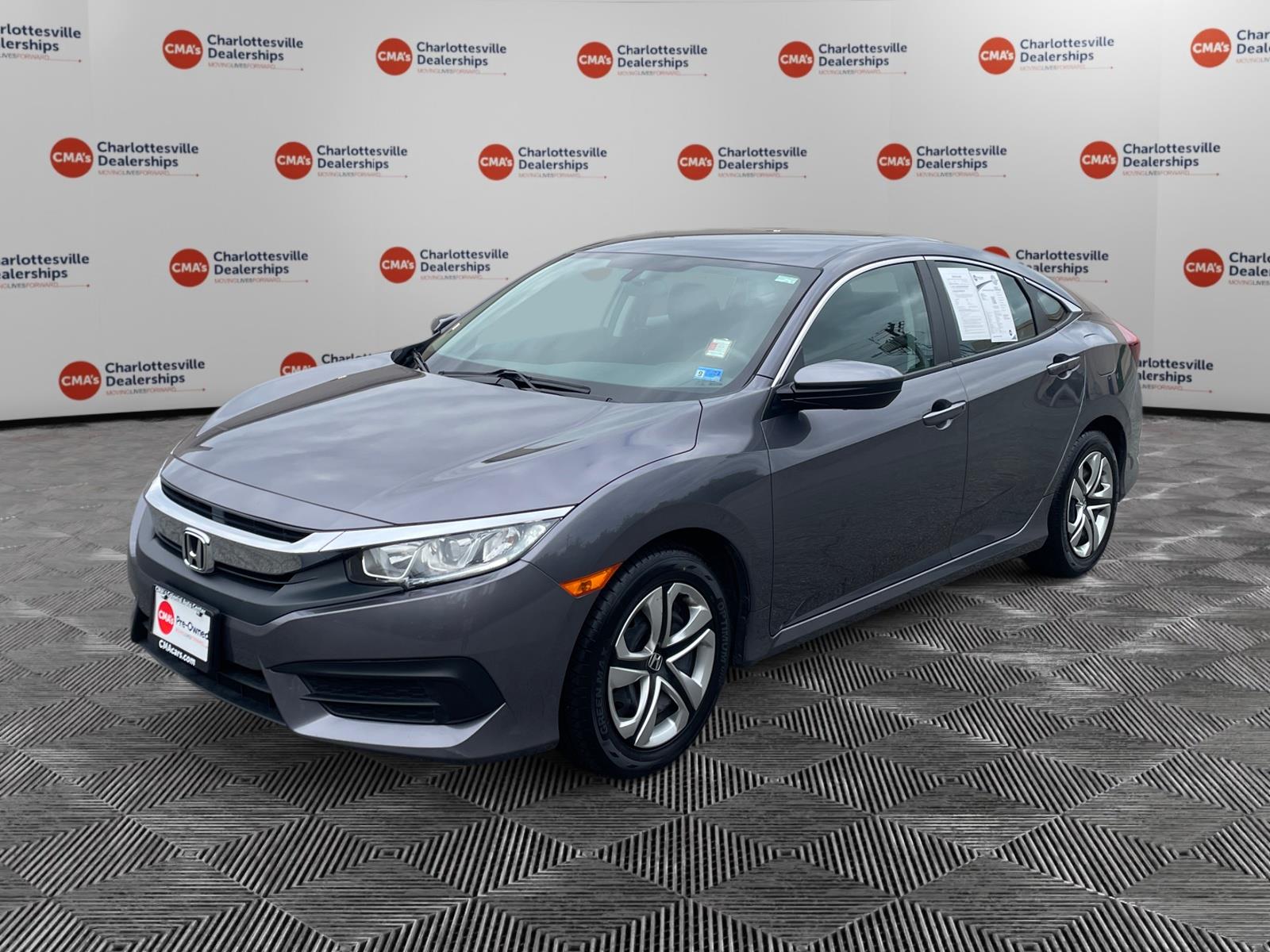 2016 Honda Civic Sedan Front-Wheel Drive Continuously Variable Transmission