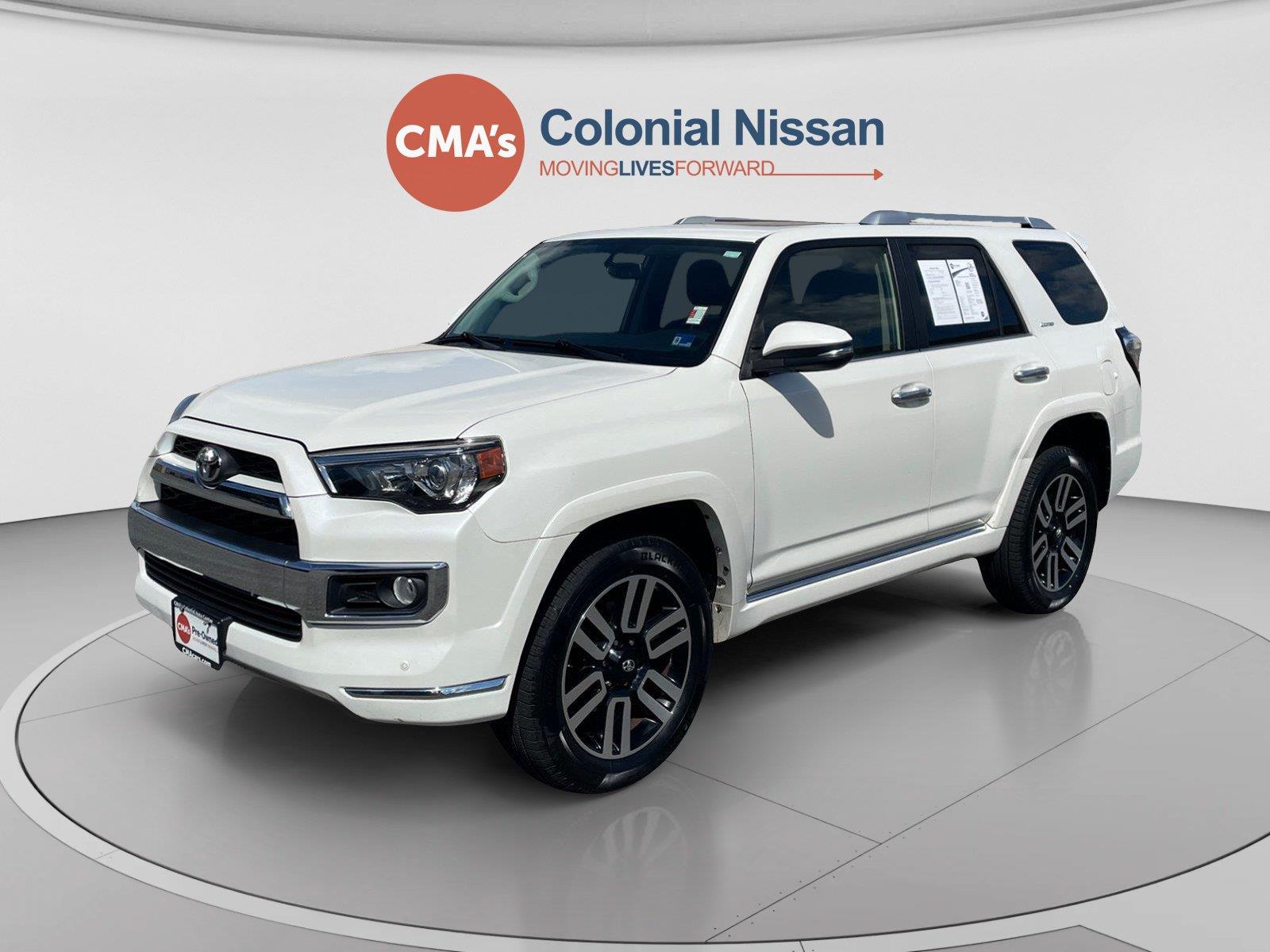 White (Blizzard Pearl) 2018 Toyota 4Runner SUV / Crossover All-Wheel Drive Automatic