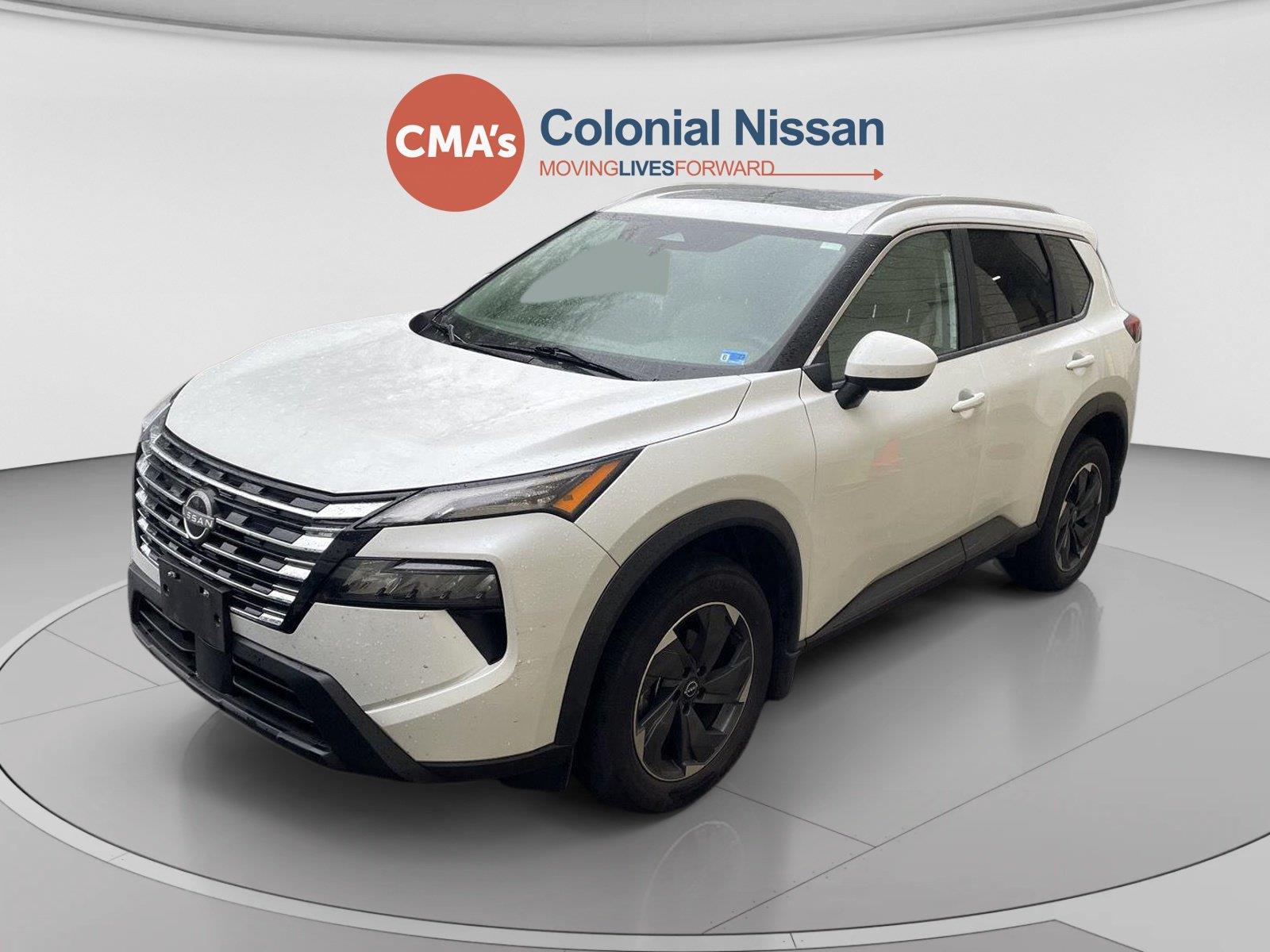 Everest White Pearl 2024 Nissan Rogue SUV / Crossover All-Wheel Drive Continuously Variable Transmission
