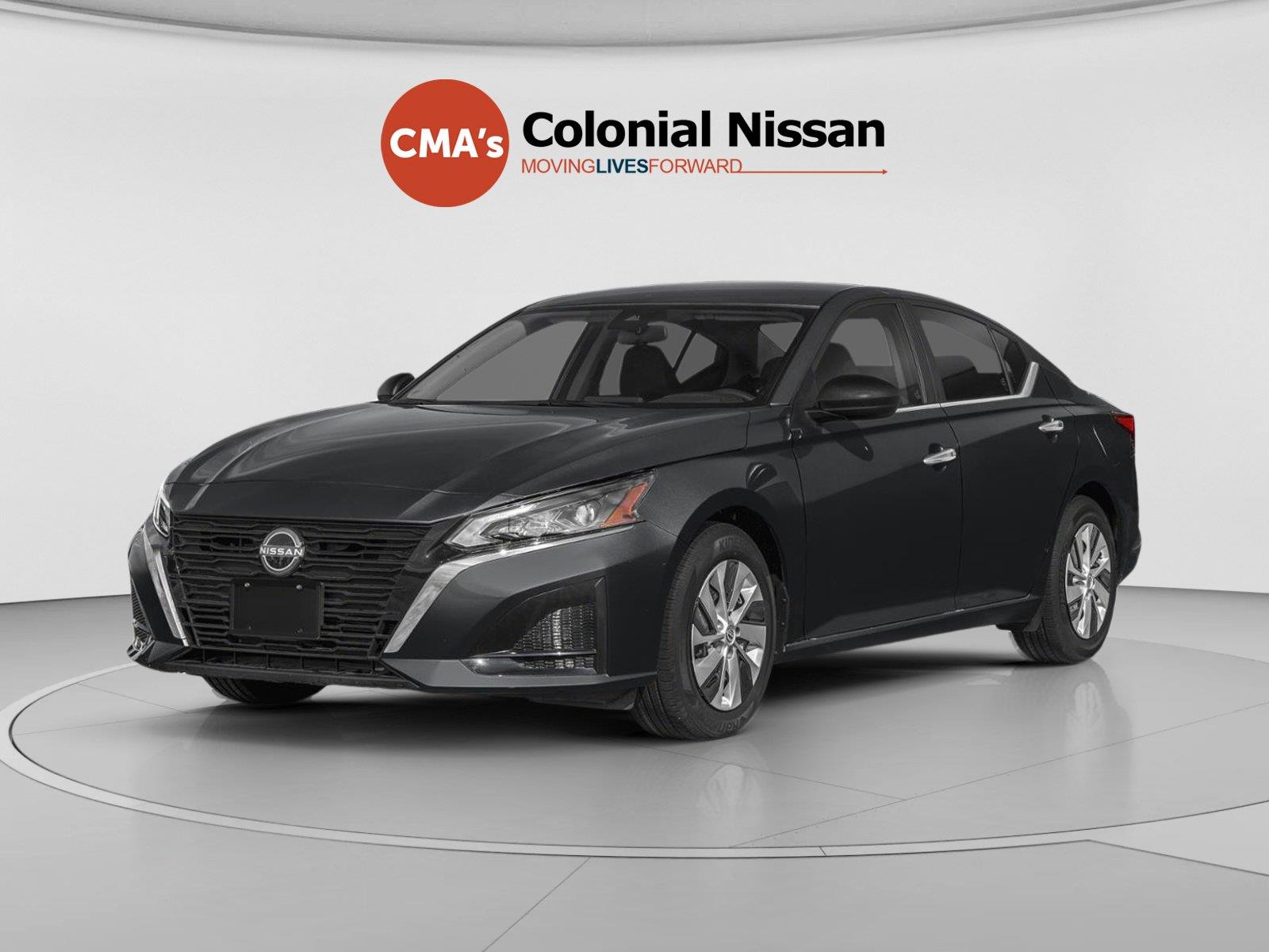 Super Black 2025 Nissan Altima Sedan Front-Wheel Drive Continuously Variable Transmission