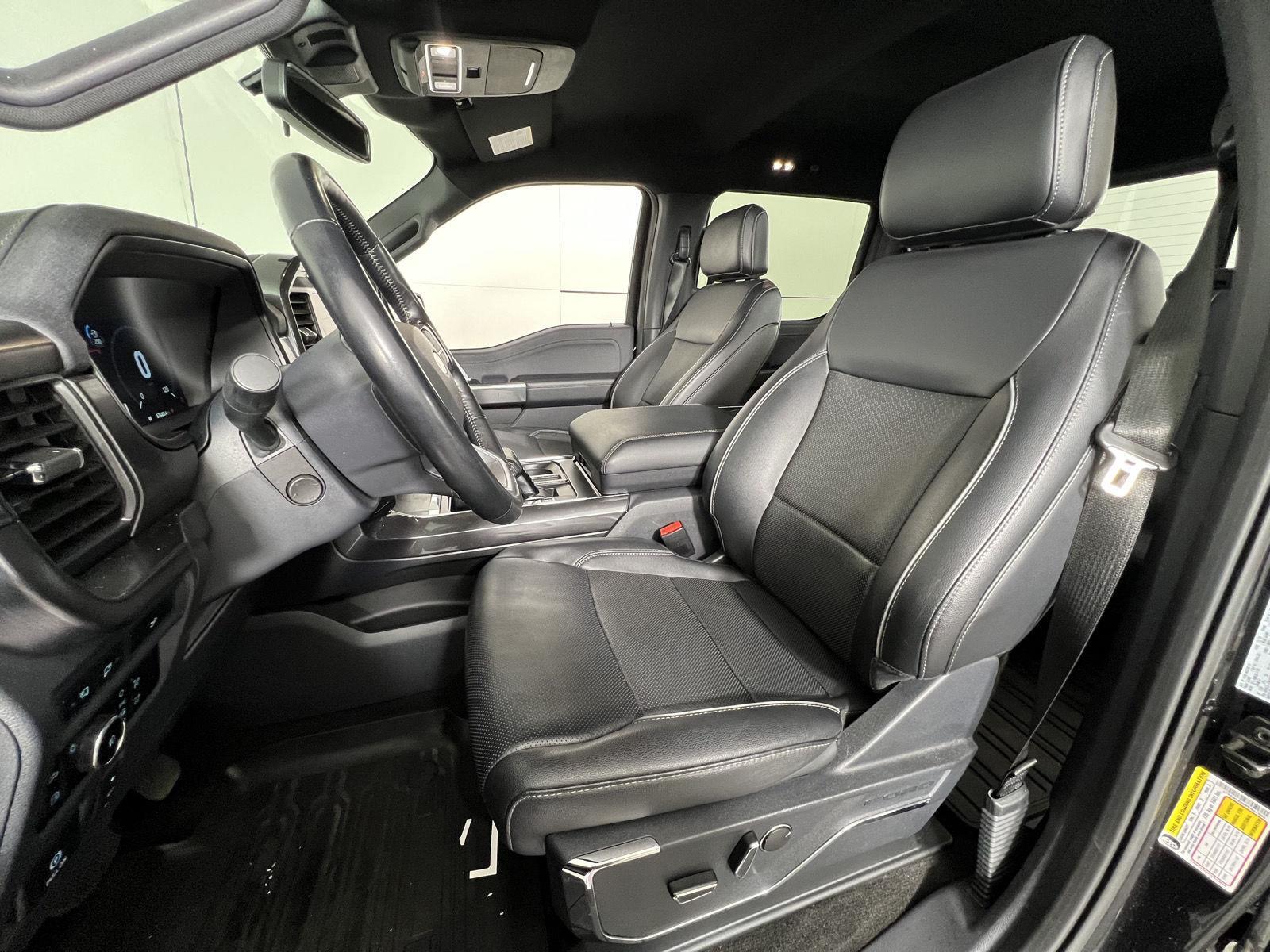Used 2023 Agate Black Ford LARIAT image 2