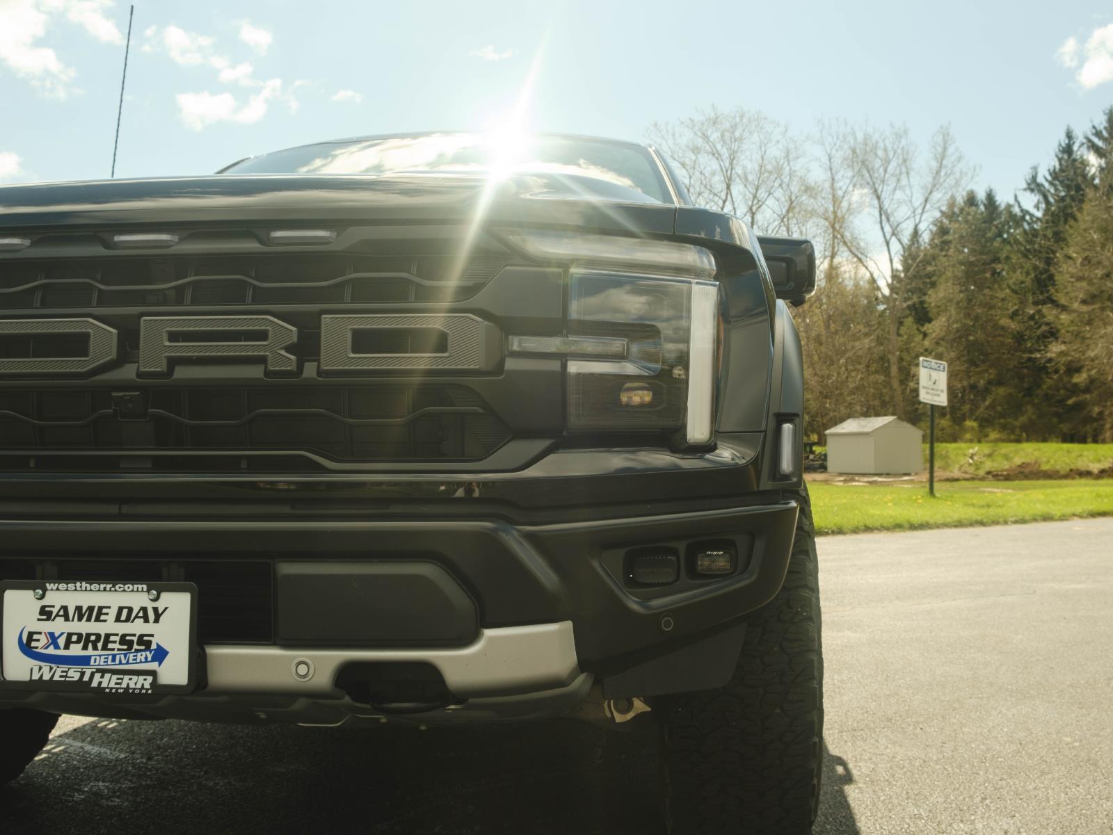 Certified Used 2025 Black Metallic Ford Raptor image 2