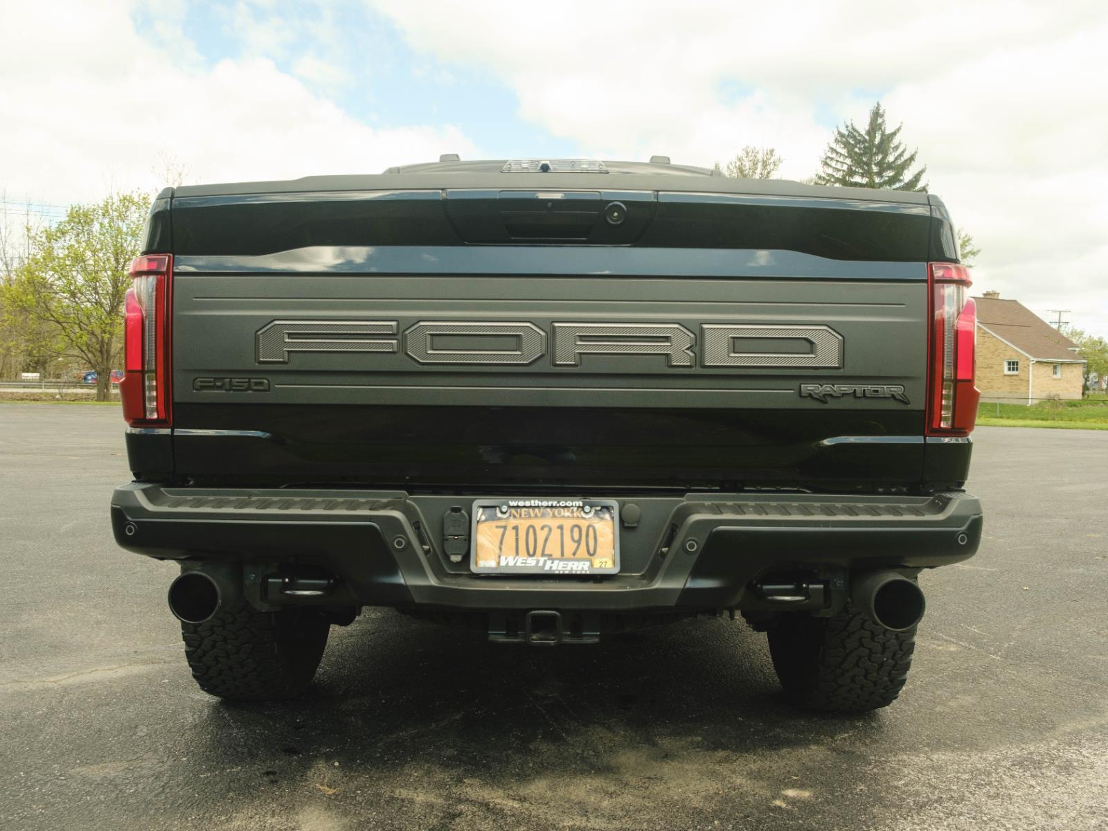 Certified Used 2025 Black Metallic Ford Raptor image 10