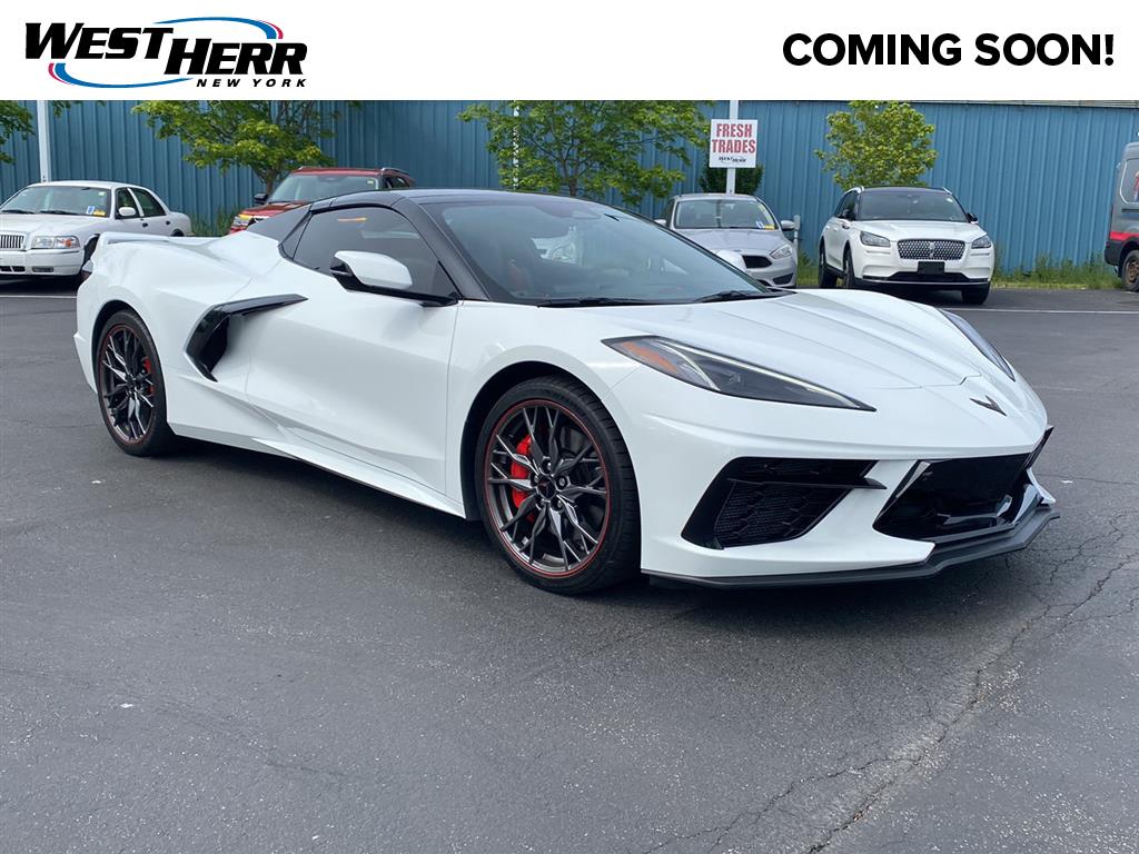 Arctic White 2024 Chevrolet Corvette Stingray 2LT Convertible RWD Convertible Rear-Wheel Drive 8-Speed Dual Clutch