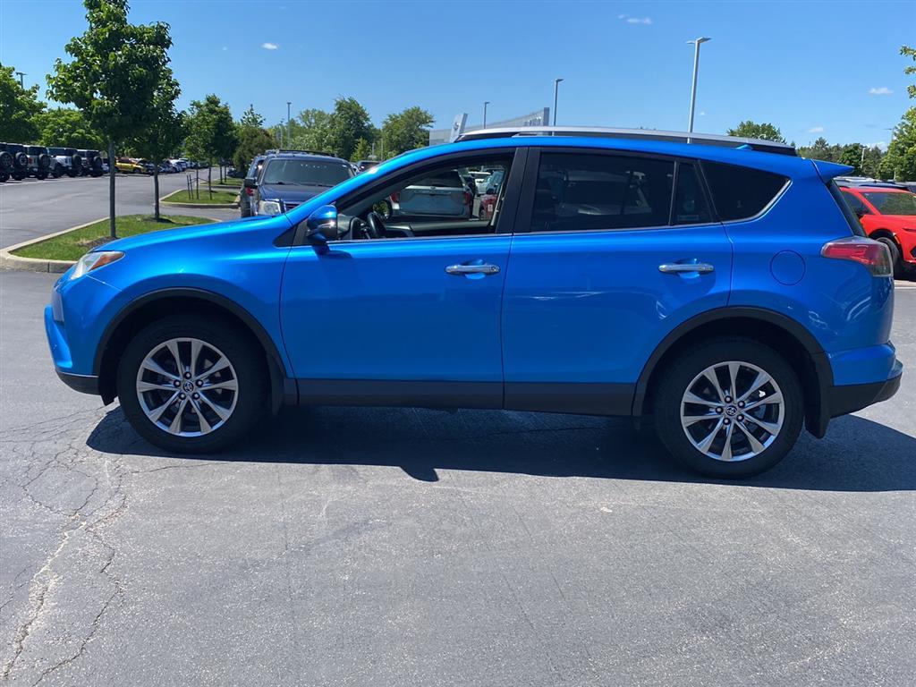 Used 2017 Electric Storm Blue Toyota Limited image 8