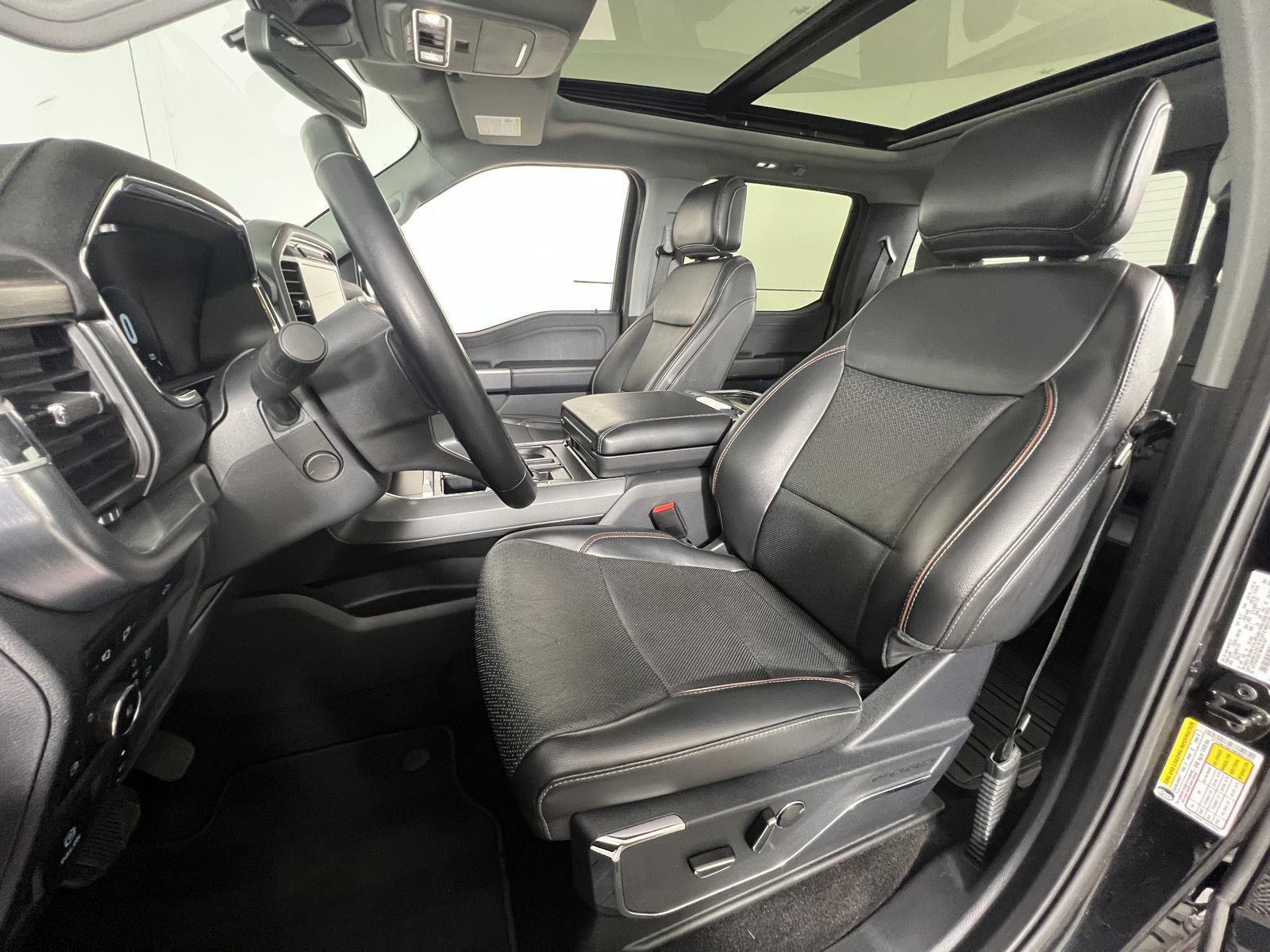 Used 2021 Agate Black Ford LARIAT image 2