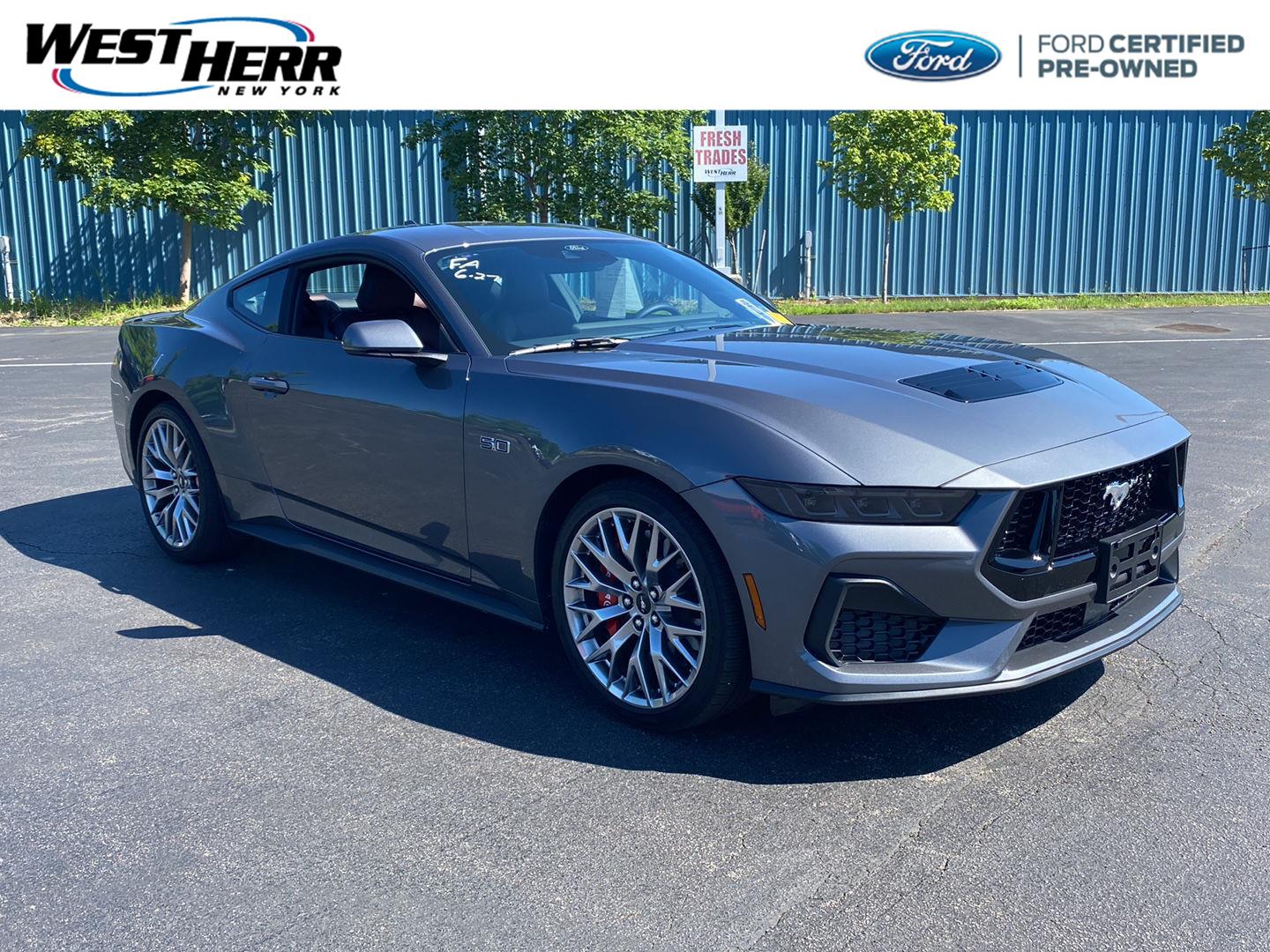 Carbonized Gray 2026 Ford Mustang Coupe Rear-Wheel Drive 6-Speed Manual