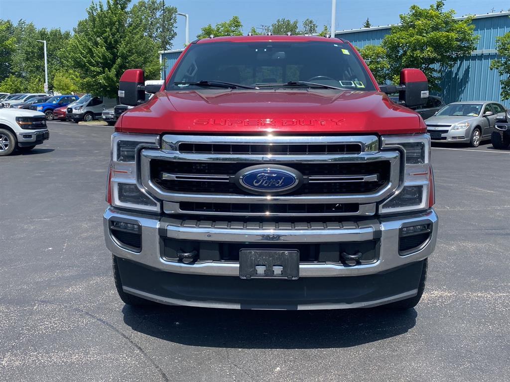 Used 2022 Rapid Red Metallic Tinted Clearcoat Ford LARIAT image 5