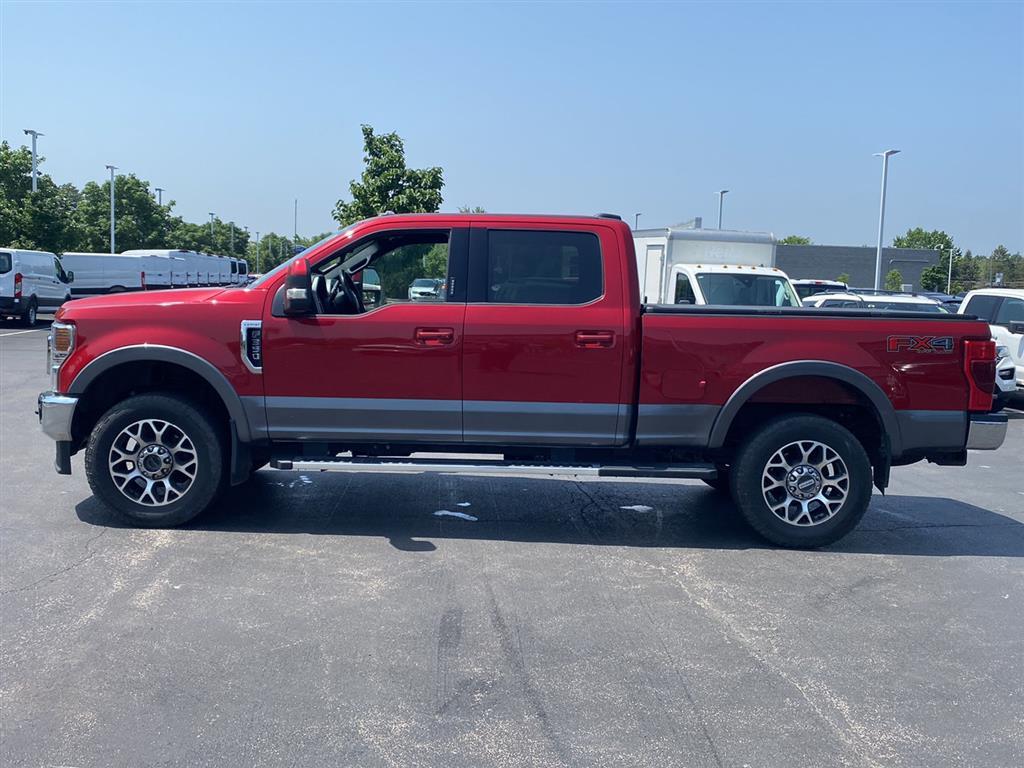 Used 2022 Rapid Red Metallic Tinted Clearcoat Ford LARIAT image 7