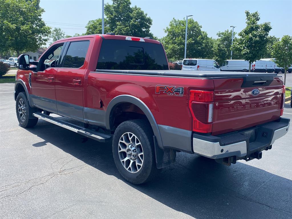 Used 2022 Rapid Red Metallic Tinted Clearcoat Ford LARIAT image 8
