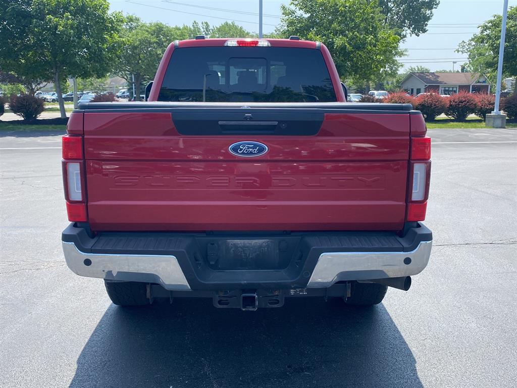 Used 2022 Rapid Red Metallic Tinted Clearcoat Ford LARIAT image 9