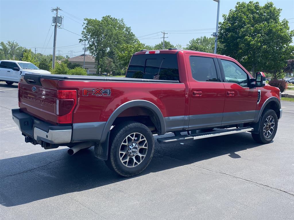 Used 2022 Rapid Red Metallic Tinted Clearcoat Ford LARIAT image 10