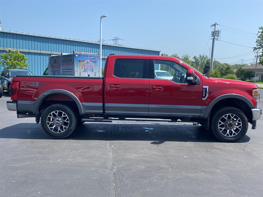 Used 2022 Rapid Red Metallic Tinted Clearcoat Ford LARIAT image 11