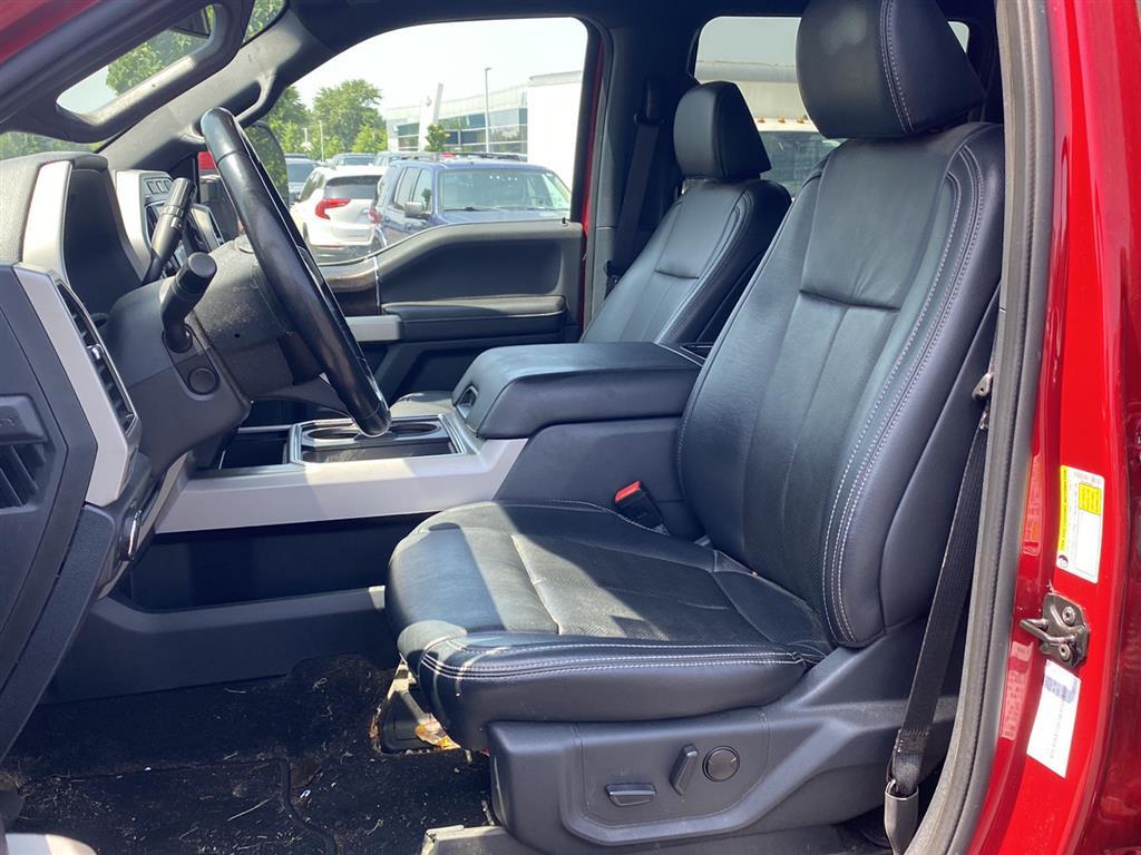 Used 2022 Rapid Red Metallic Tinted Clearcoat Ford LARIAT image 2