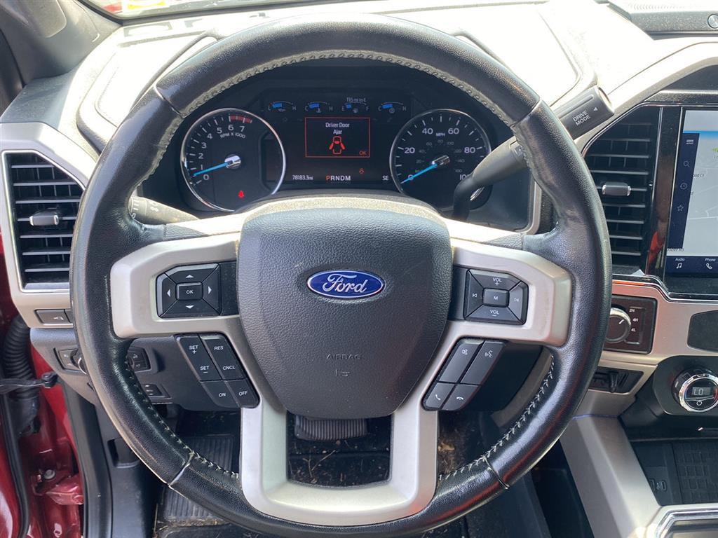 Used 2022 Rapid Red Metallic Tinted Clearcoat Ford LARIAT image 12