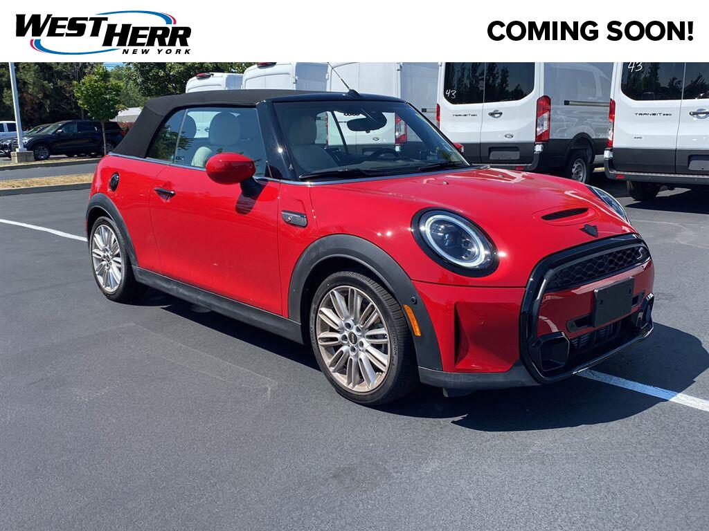 Chili Red 2024 MINI Cooper Convertible Front-Wheel Drive 7-Speed Dual Clutch