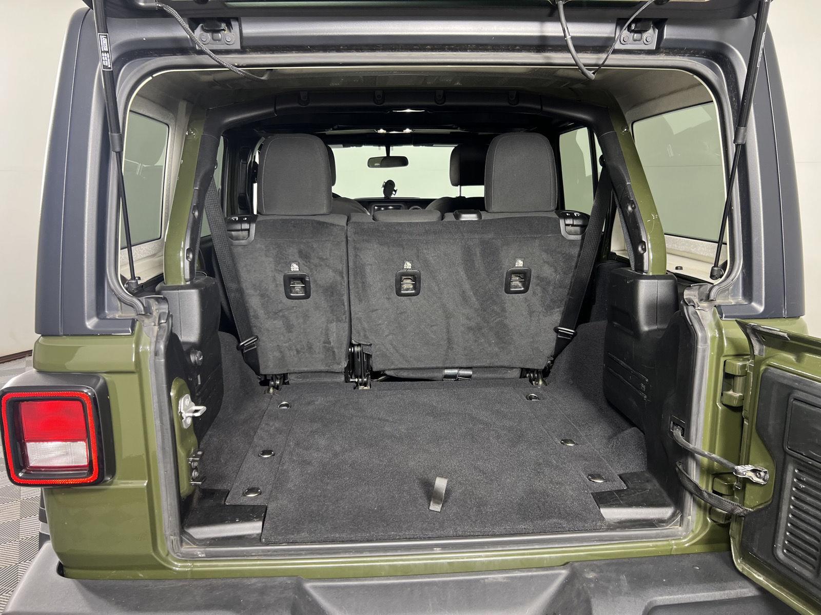 Used 2022 Sarge Green Clearcoat Jeep Unlimited Willys image 22