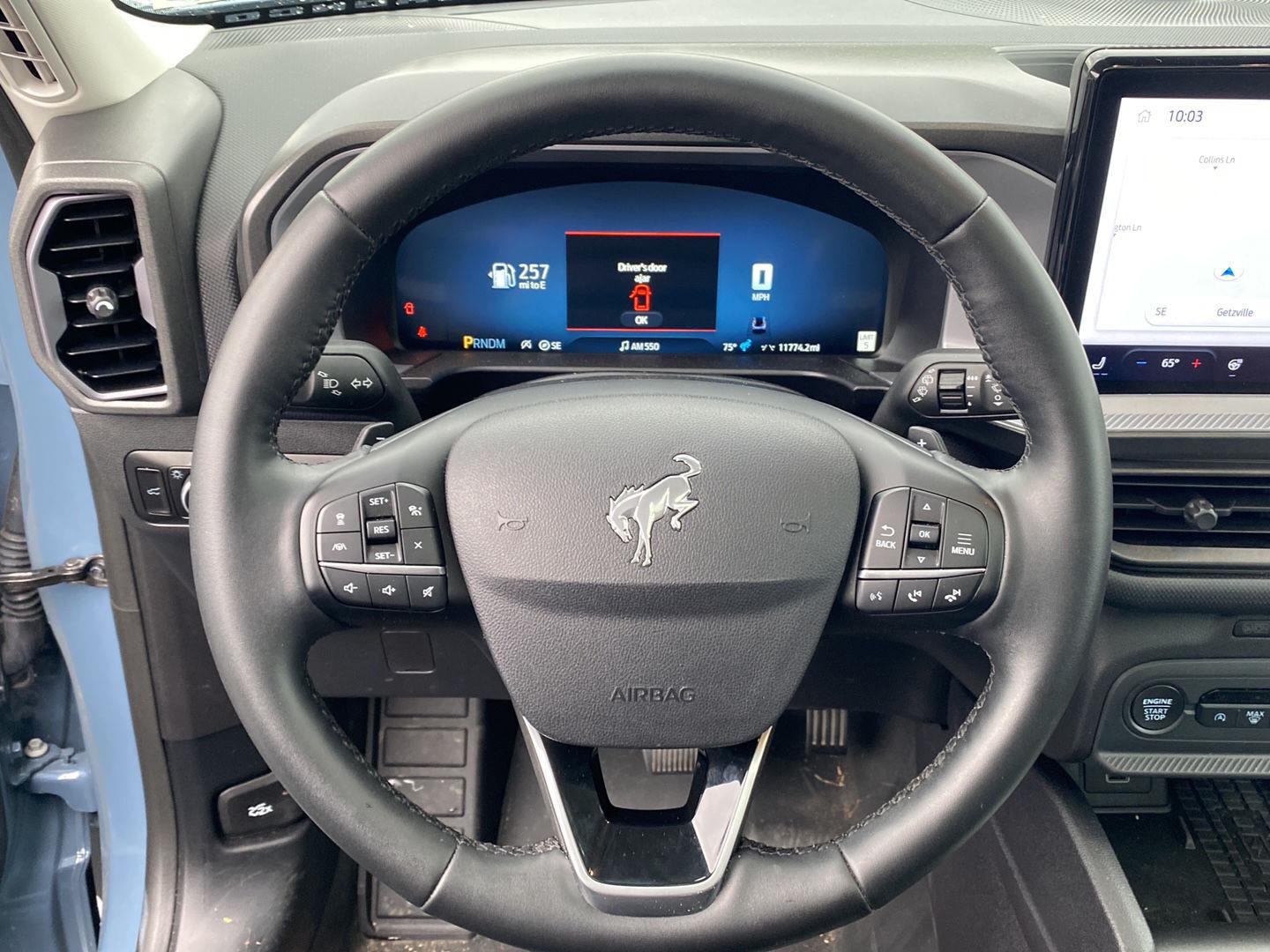 Used 2025 Azure Gray Metallic Tri-Coat Ford Badlands image 18
