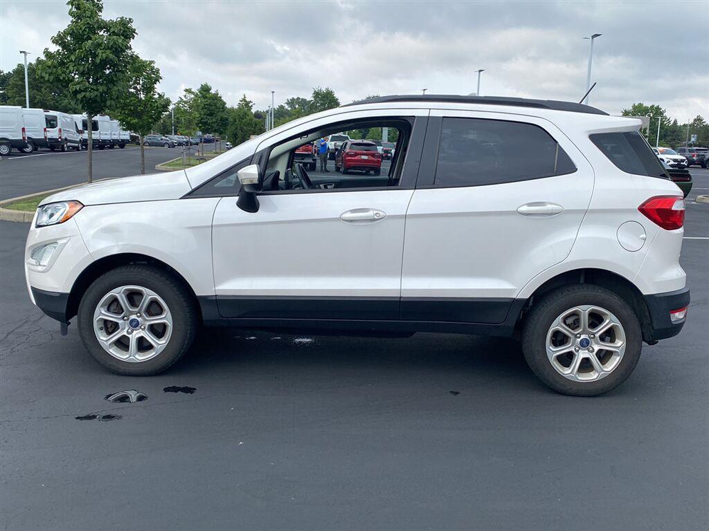 Used 2020 White Platinum Metallic Tri-Coat Ford SE image 8