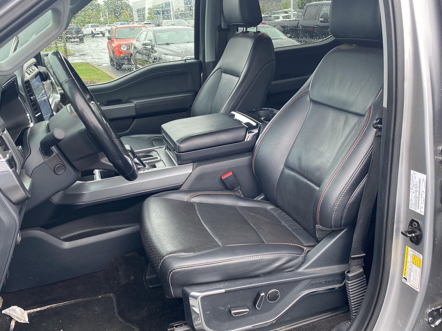 Used 2022 Iconic Silver Ford LARIAT image 2