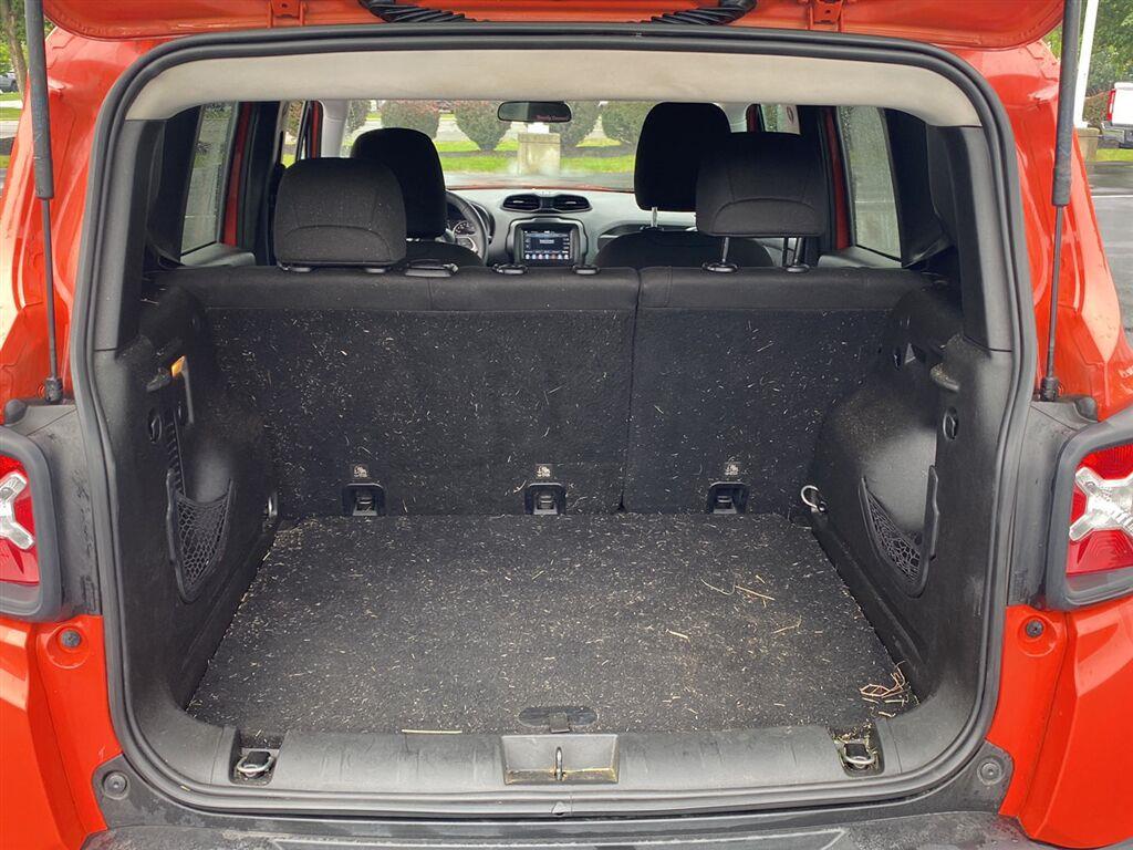Used 2018 Omaha Orange Jeep Sport image 13