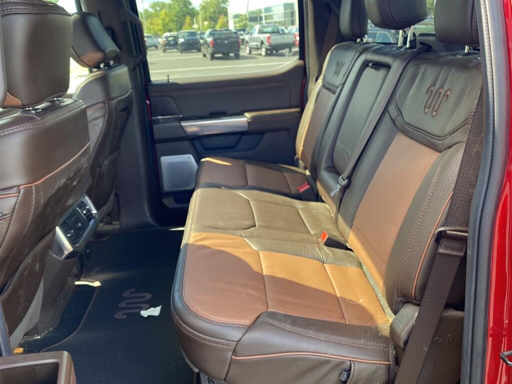 Used 2024 Rapid Red Metallic Tinted Clearcoat Ford King Ranch image 15