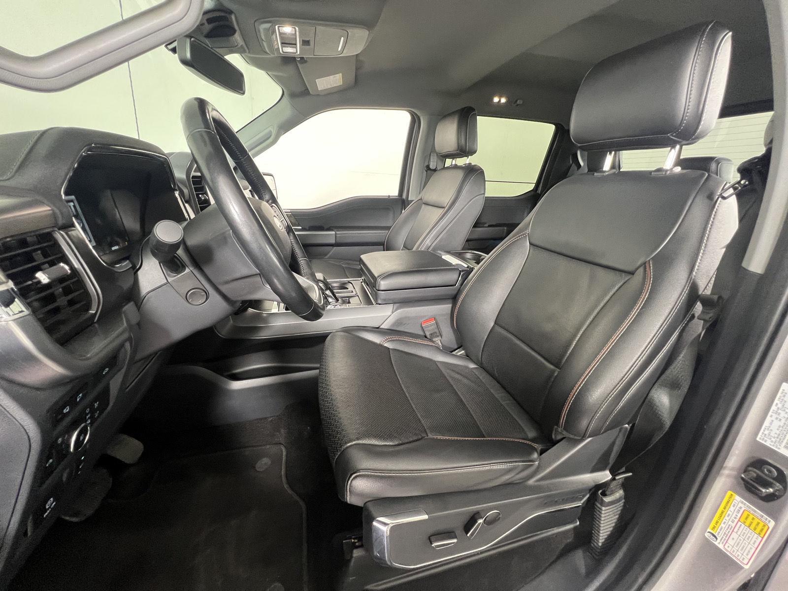 Used 2022 Iconic Silver Ford LARIAT image 2