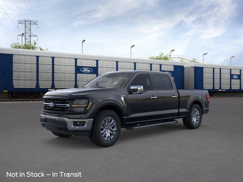 New 2026 Agate Black Metallic Ford XLT image 2