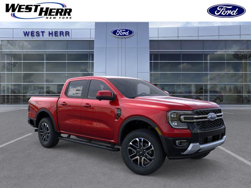 Ruby Red Metallic Tinted Clearcoat 2026 Ford Ranger Pickup Truck Four-Wheel Drive Automatic