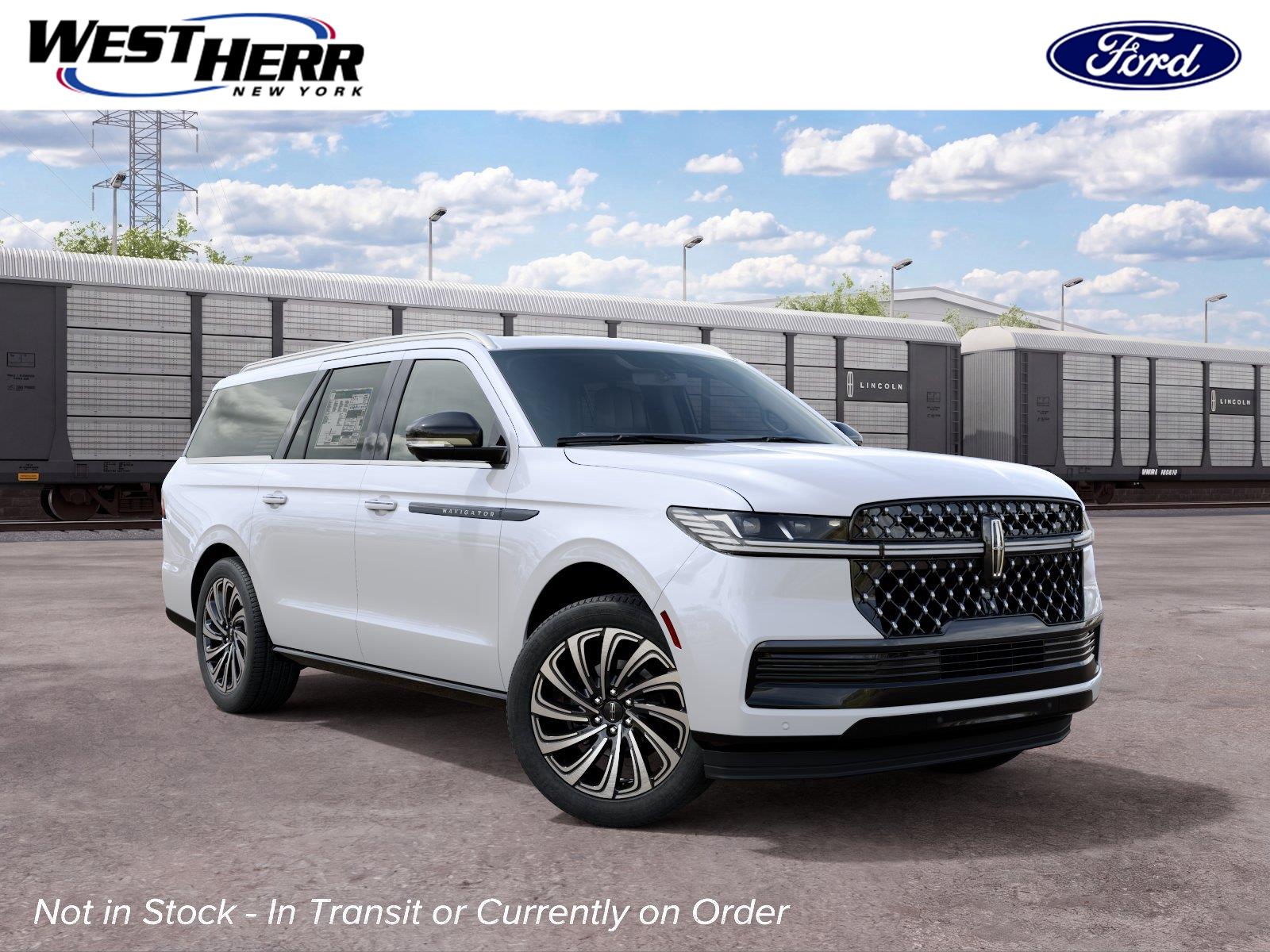 AZ PRISTINE WHITE METALLIC 3C 2027 Lincoln Navigator SUV / Crossover Four-Wheel Drive Automatic