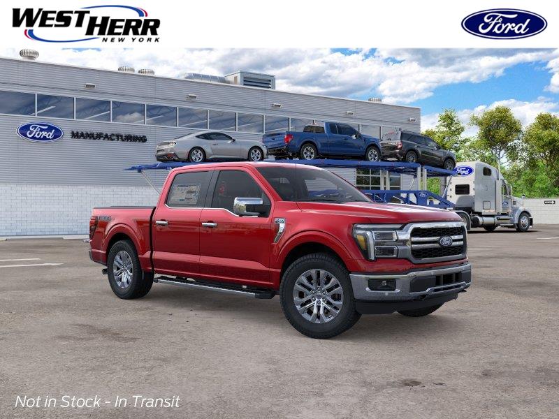 Ruby Red Metallic Tinted Clearcoat 2026 Ford F-150 Pickup Truck Four-Wheel Drive Automatic