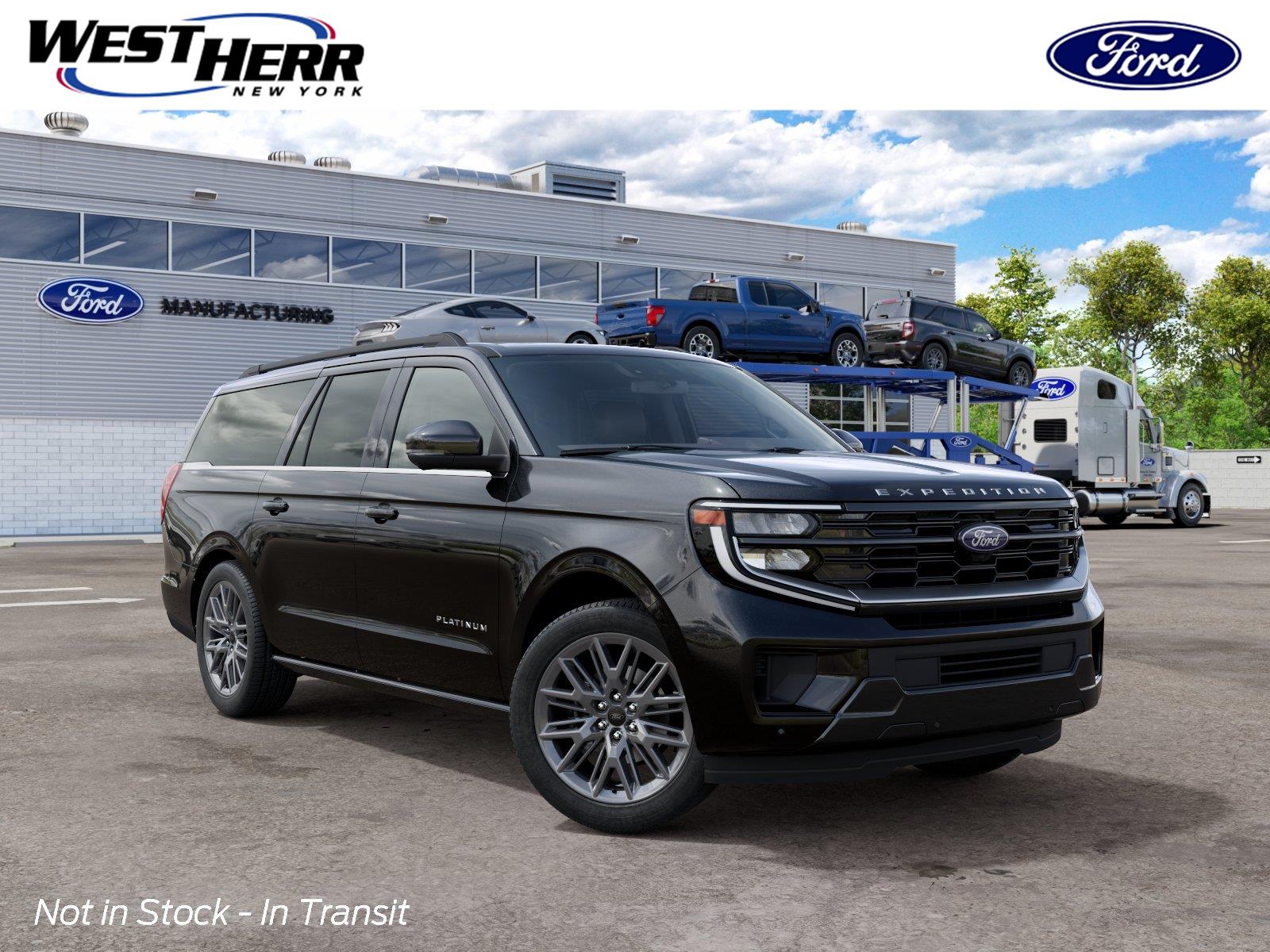 Agate Black Metallic 2027 Ford Expedition SUV / Crossover Four-Wheel Drive Automatic